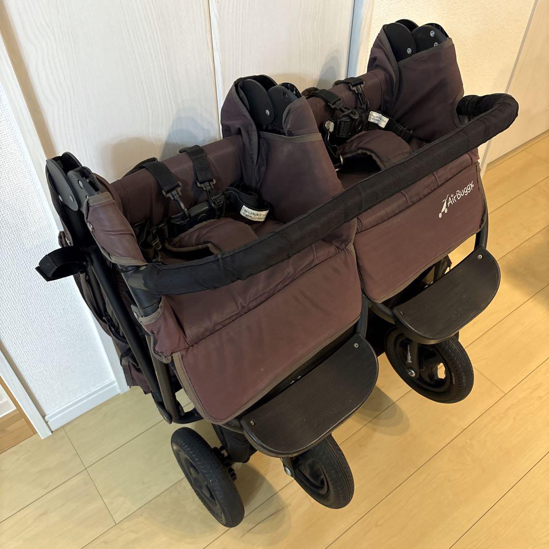 ベビーカー 横乗り