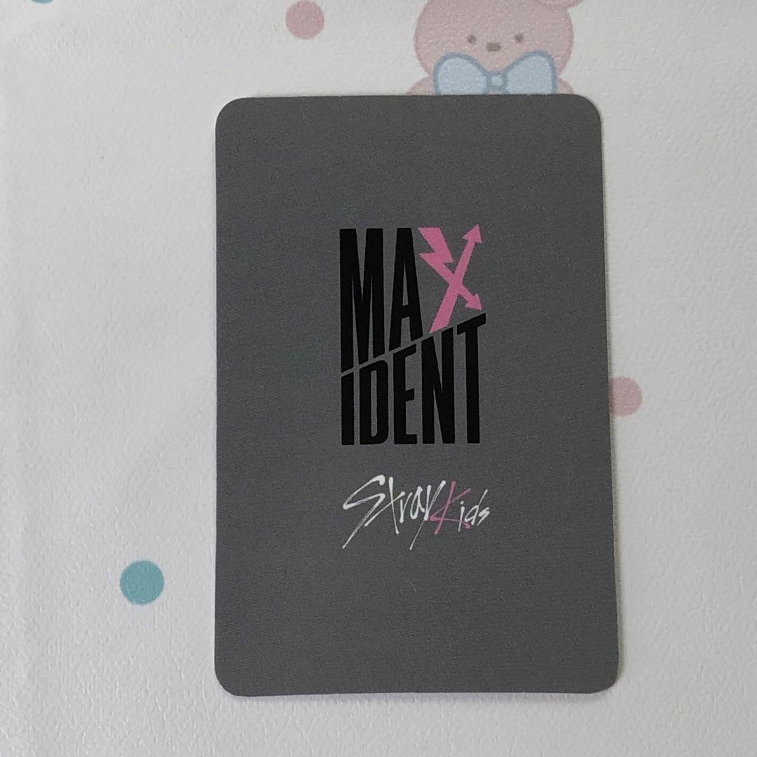 StrayKids ヒョンジン MAXIDENT スキズ 特典 サノク トレカ