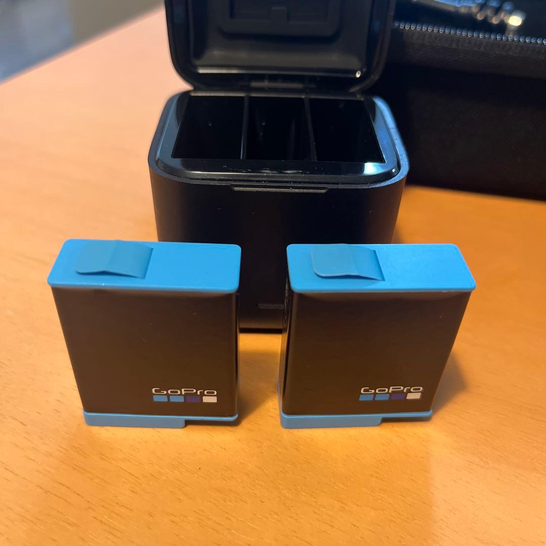 GoPro HERO9 BLACK / ケース・予備バッテリー付き
