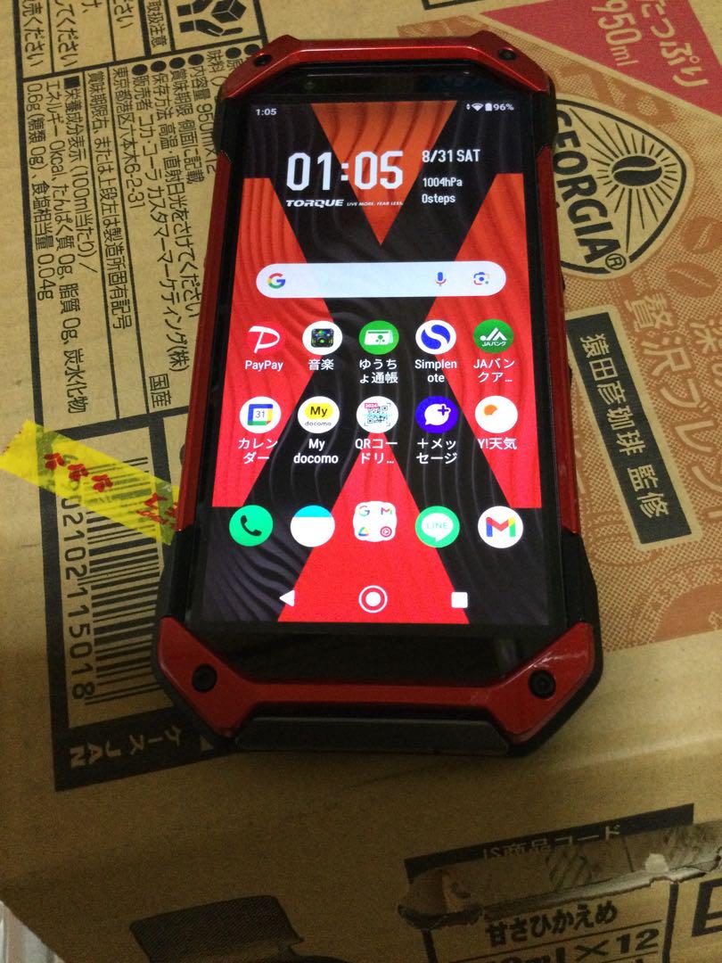 Amazon | 【整備済み品】京セラ TORQUE 5G KYG01 キャリア：au