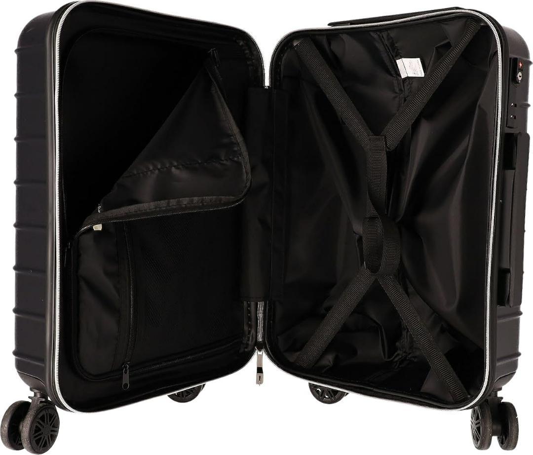 OZOC スーツケース 機内持ち込み レディース 28L ジェレナ ピンク S