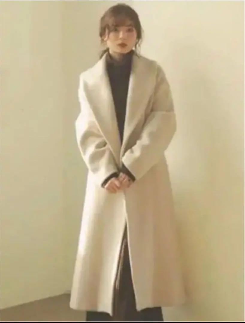 まとめ買い】 CACHEC ショールカラーガウンコート - ロングコート - hlt.no