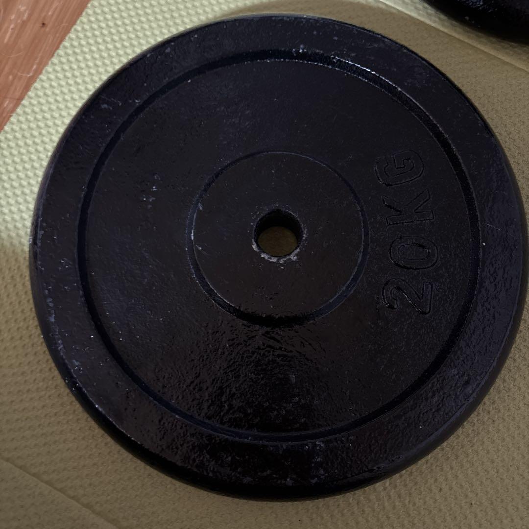 20kg 鉄製 ダンベルプレート