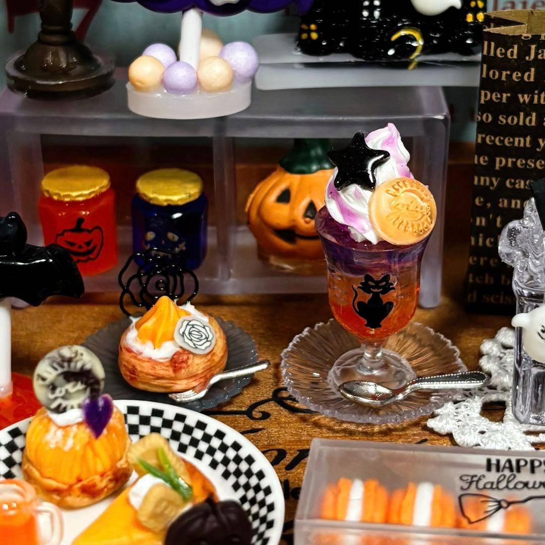 ハンドメイド　ミニチュアスイーツ　A ハロウィンパーティー　ドールハウス