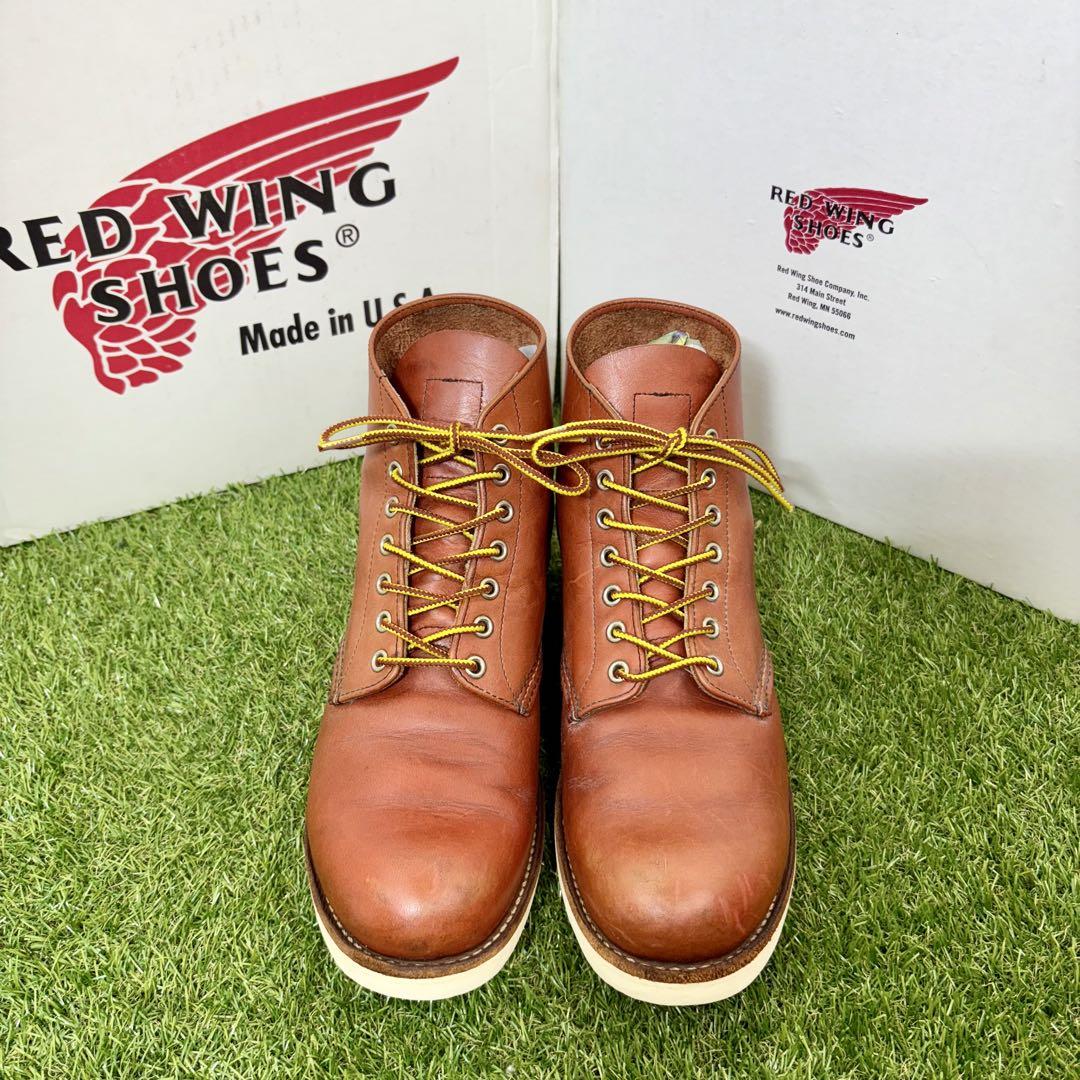 【安心品質0566】廃盤8166レッドウイング☆ＲＥＤＷＩＮＧ送料込R7