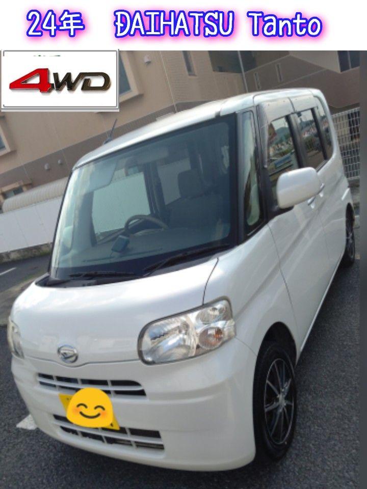 岩手 24年ダイハツ タントＸ 4WD★アイドリングストップ