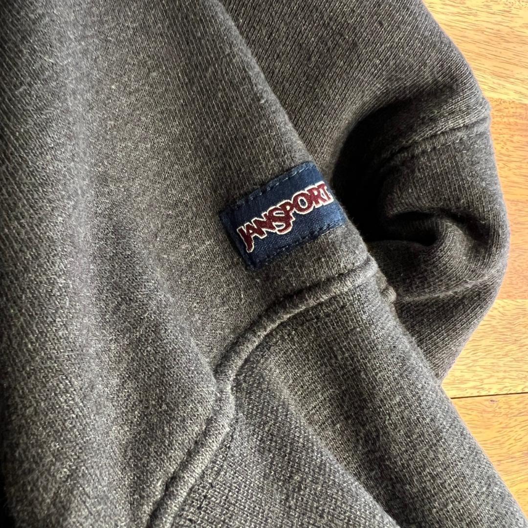 【O24】JANSPORT ペース大学 トレーナー 裏起毛 ハーフジップ S