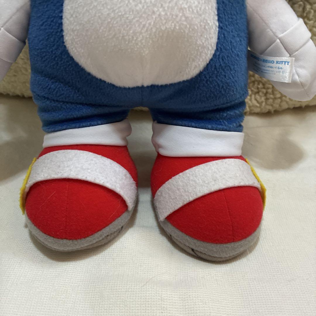 ハローキティ&ソニック コラボ　ぬいぐるみ ⭐️【非売品】
