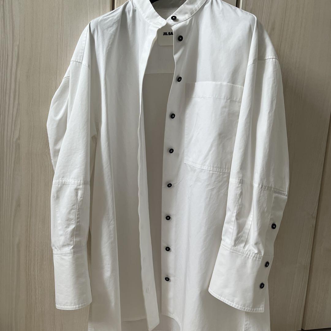 JIL SANDER ホワイト長袖シャツ