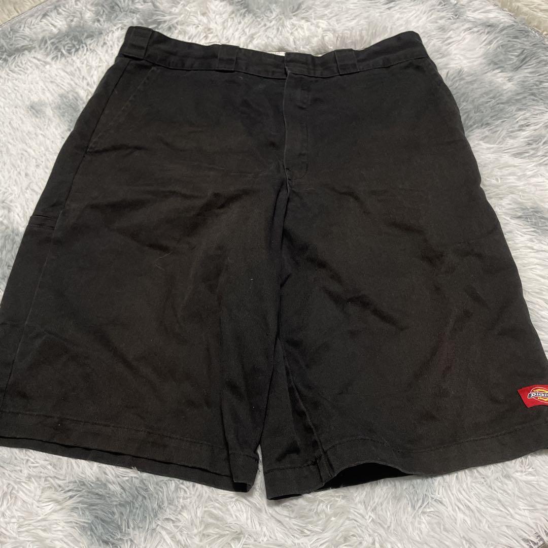 Dickies ハーフパンツ 黒 ブラック 90s 80s - メルカリ