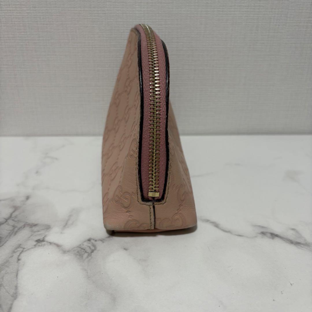 グッチ　GUCCI 化粧ポーチ　GGマーモント　ピンク