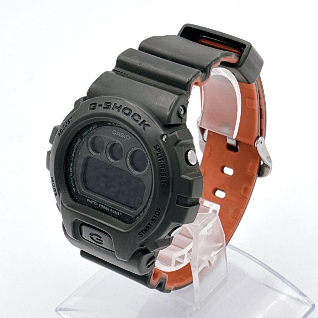 在庫処分セール オレンジ カーキ DW-6900LU-3JF G-SHOCK 廃盤 ミリタリー メルカリ - 時計