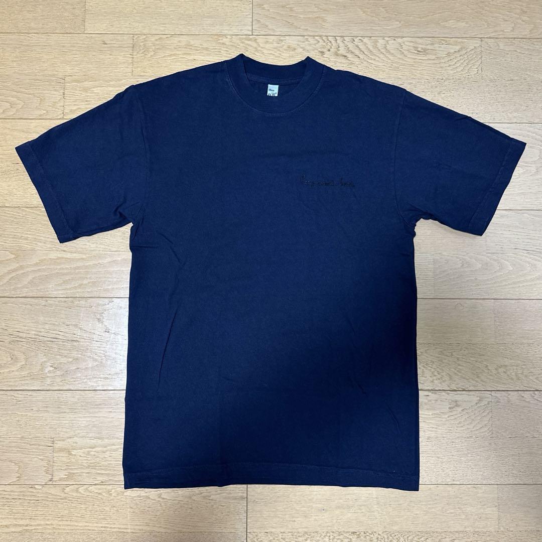 Peep inside head EMBROIDERY TEE ネイビー