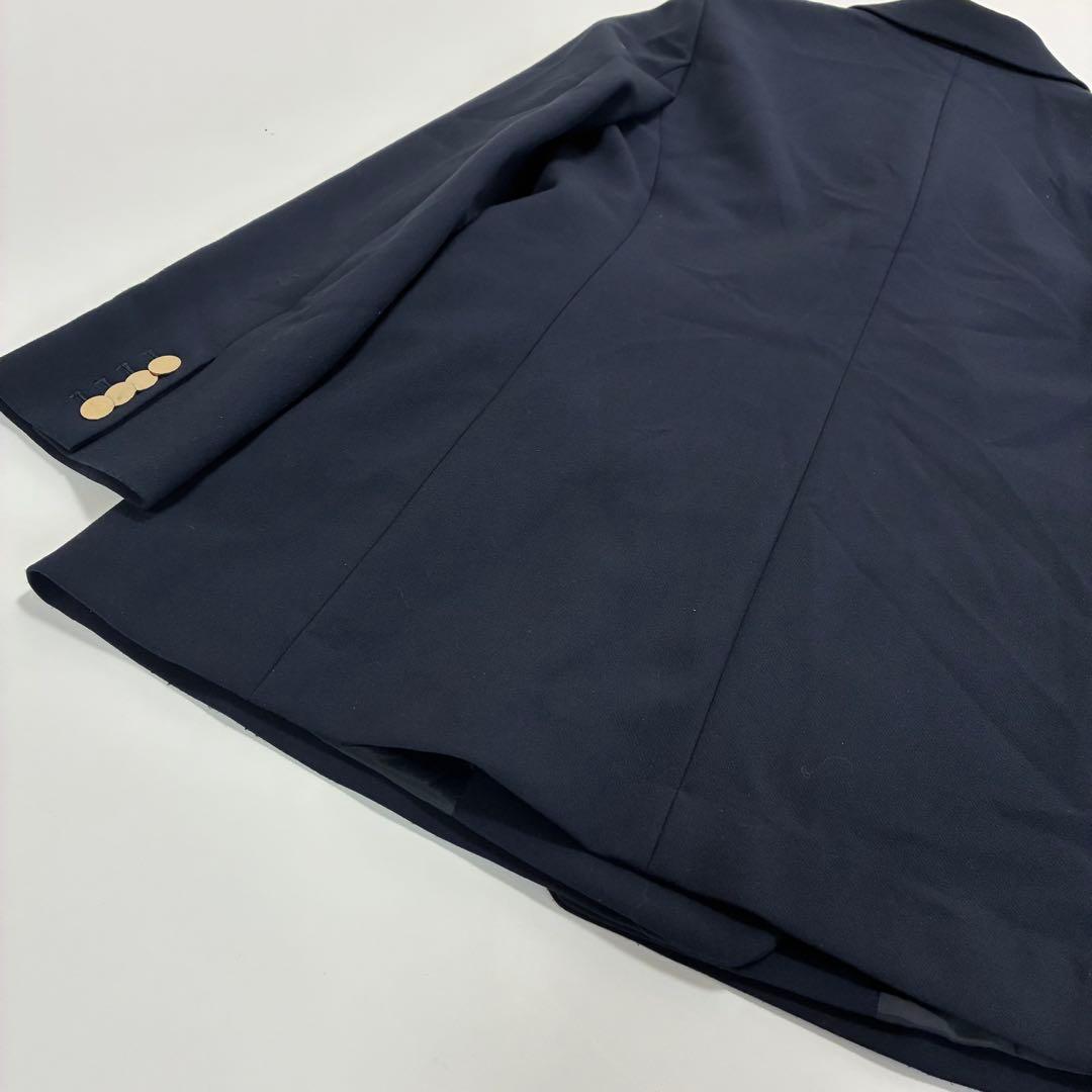 Leilian レリアン☆ダブルブレストジャケット 9 ネイビー Leilian レリアン☆ダブルブレストジャケット 9 ネイビー