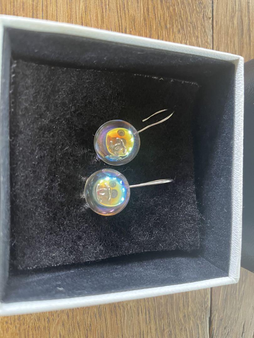 超美品 CHANEL フックピアス A12346Y02009