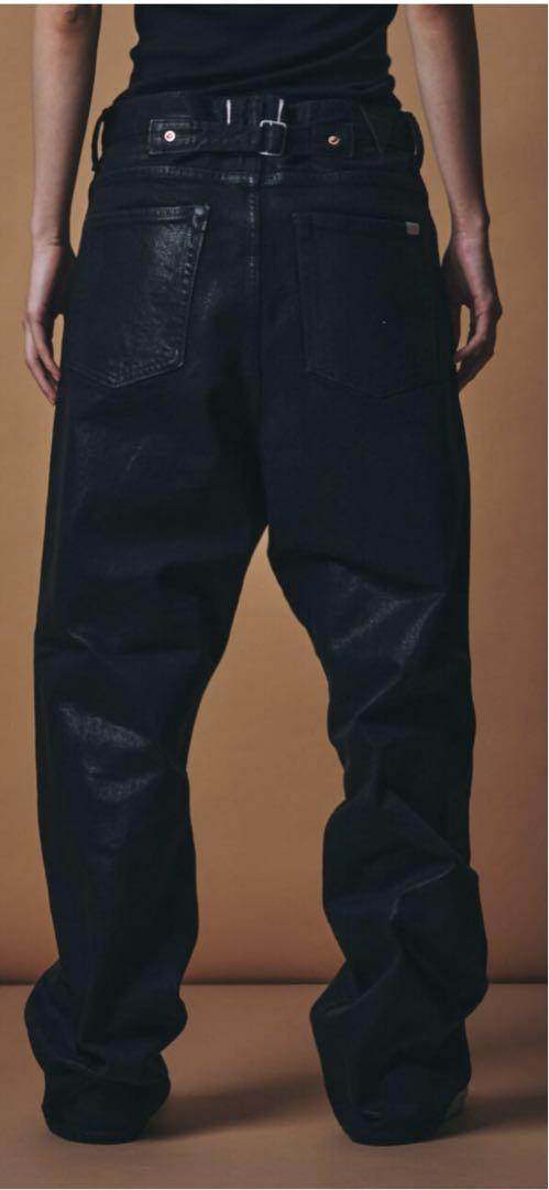 m.u × Oblada 1938 Black Leather Coating