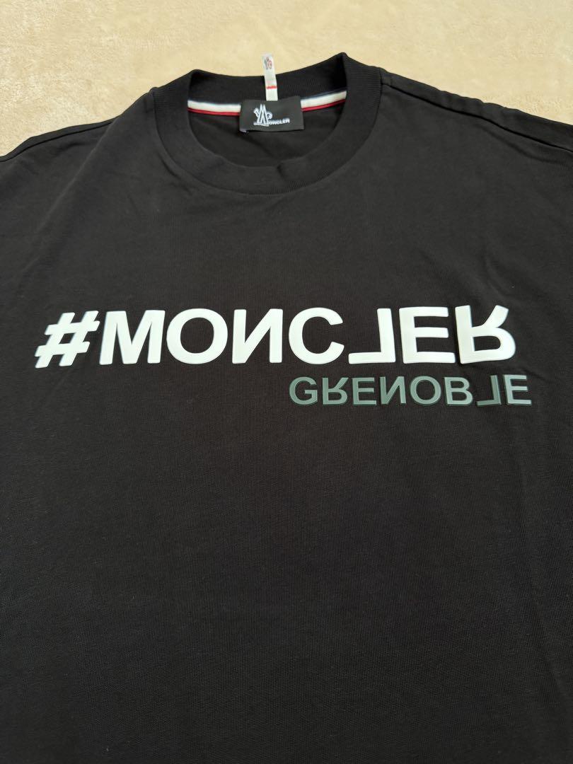 MONCLER GRENOBLE 美品 モンクレール メンズTシャツ 黒 M