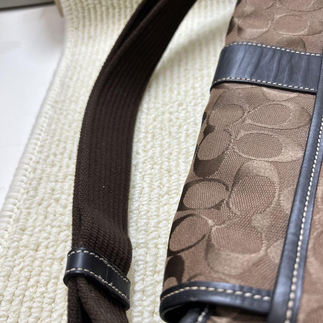 Coach メッセンジャーバッグ ブラウン