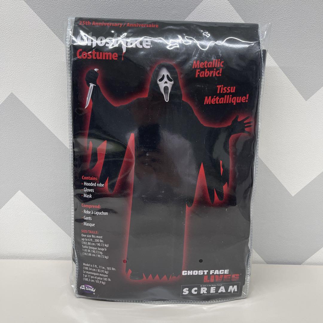 Scream Ghost Face Costume スクリーム コスチューム Halloween Horror Ghostface Adult Scream Costume - Scary