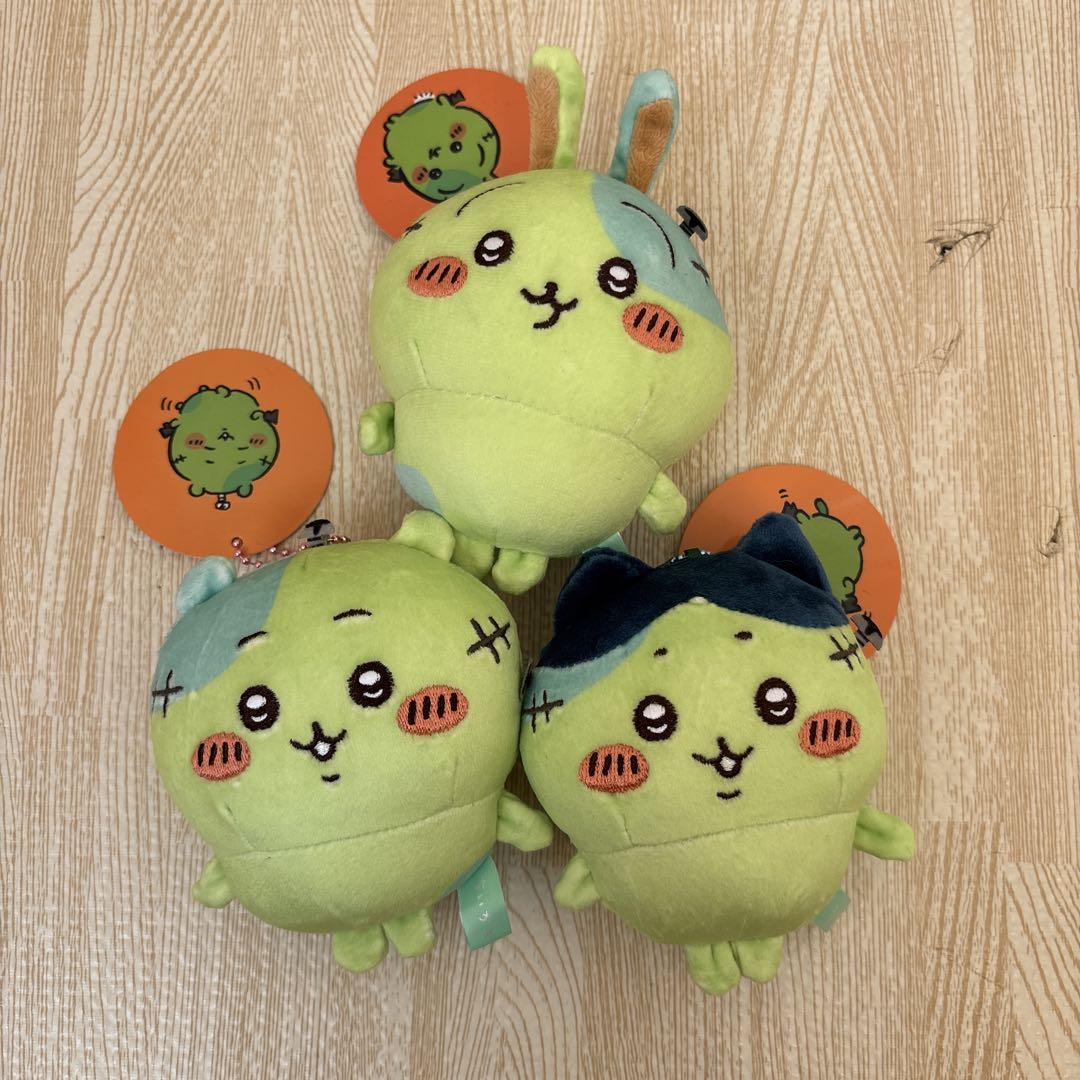 ちいかわ 仮装たのしい〜！マスコット ハロウィン ゾンビ 2個セット 正規品】ちいかわ 仮装たのしい〜！マスコット ゾンビなうさぎ