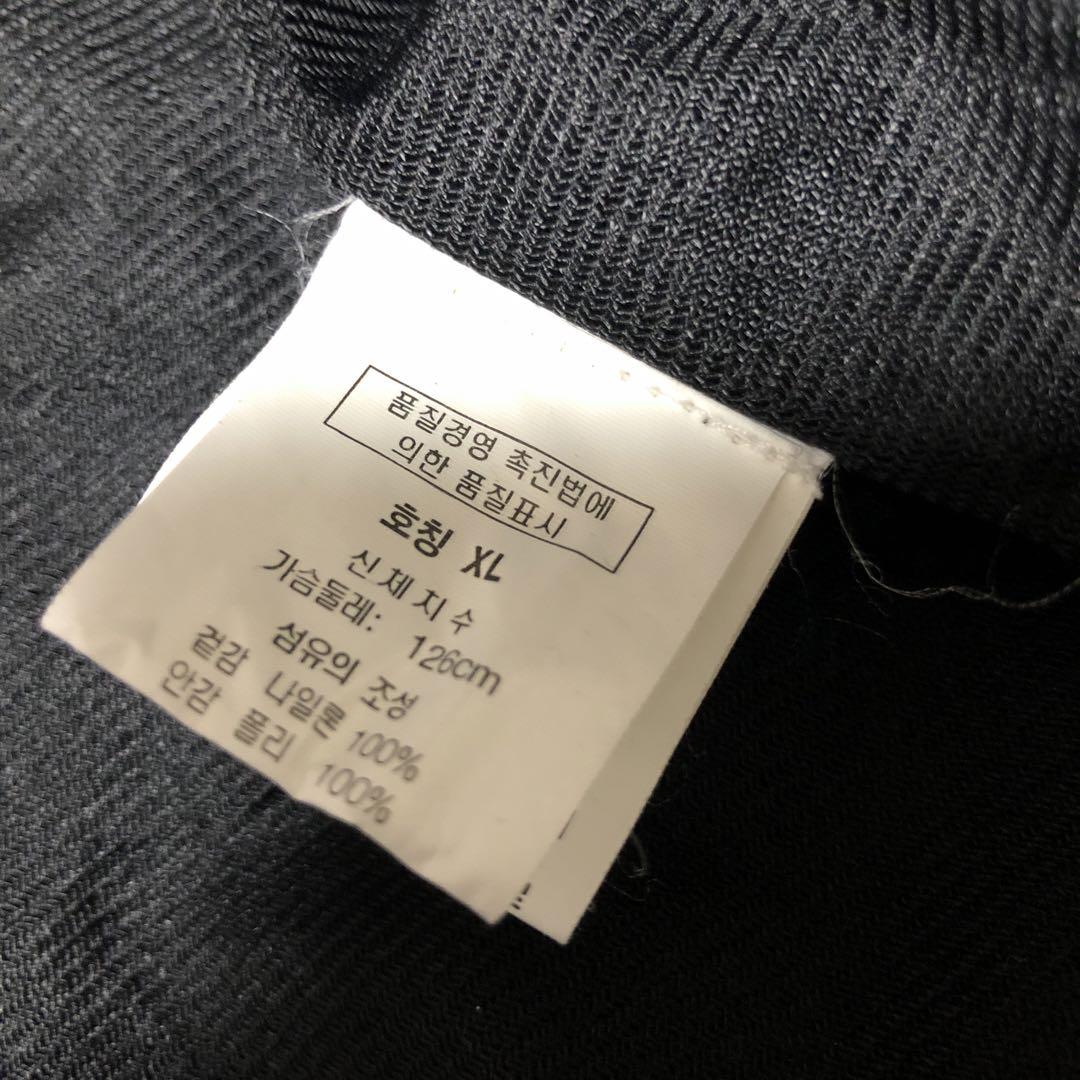 y2k カールカナイ ナイロンセットアップ　ブラック　XL