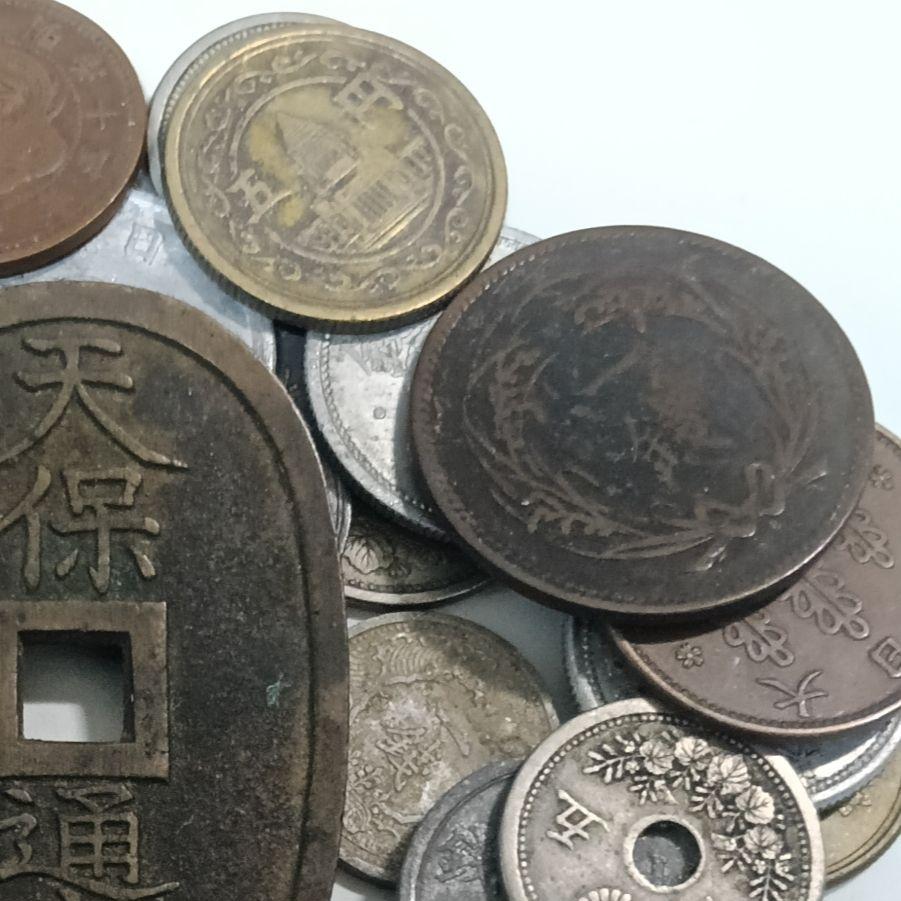 人気ショップ 古銭 コレクション（6-136 天保通宝 まとめ売り 50枚以上 コレクション