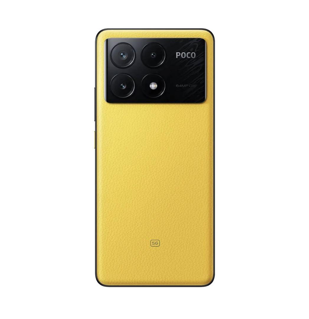 POCO X6 Pro 5G イエロー 12GB RAM 512GB ほぼ新品 Amazon.com: Xiaomi Poco X6 Pro 5G Global Unlocked (512GB +