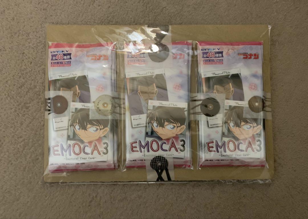 名探偵コナン エモカ3 1box 16パック 未開封 EMOCA