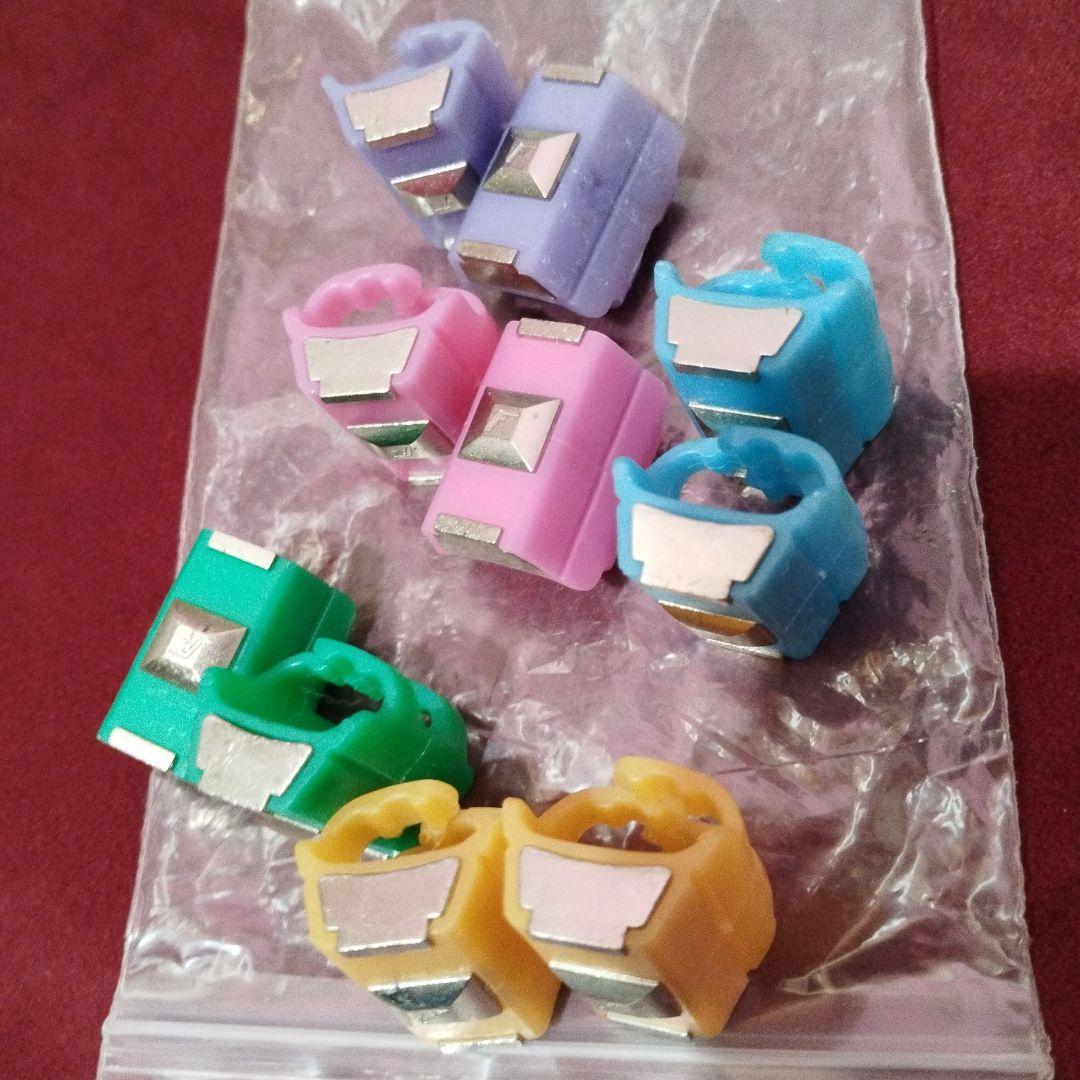finger weights FWRW 指先トレーニング用ウェイト（レインボー