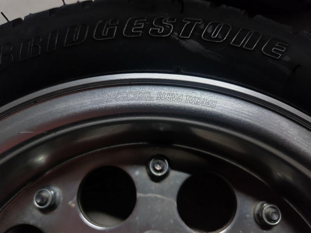 モンキー用8インチタケガワアルミホイール＋タイヤセット