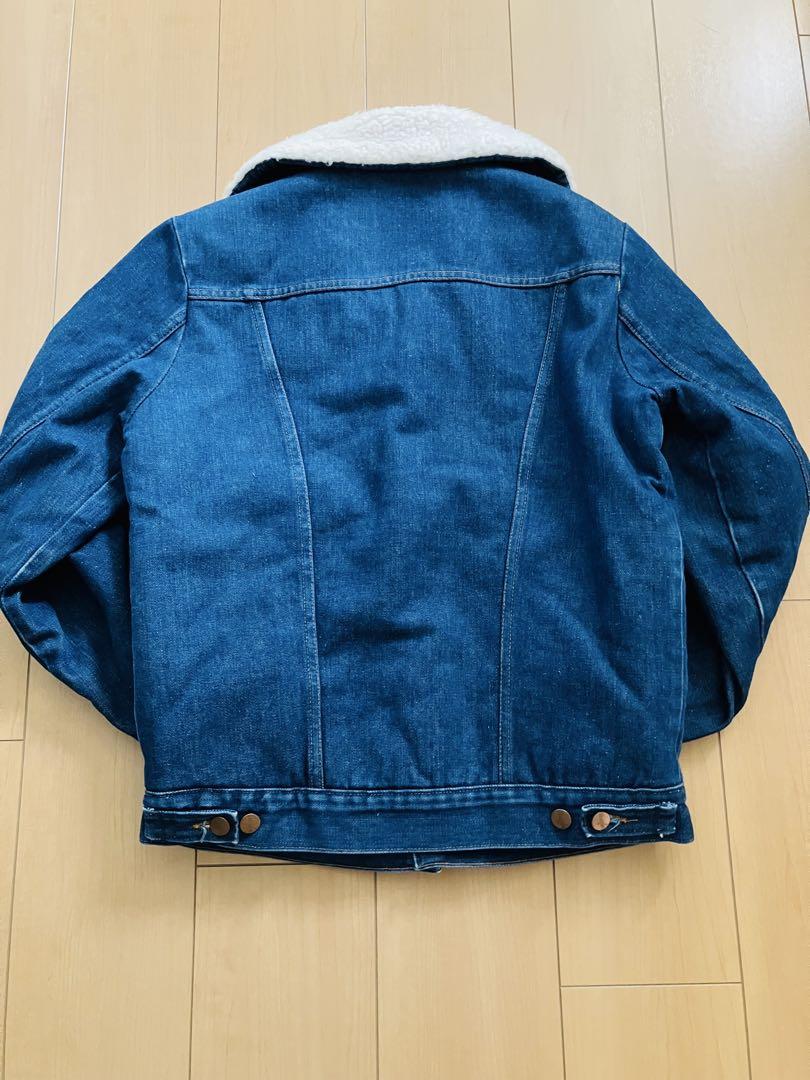 デニム ボアジャケット