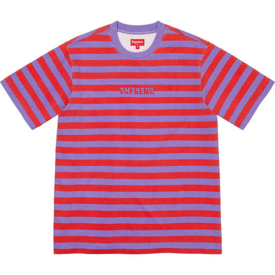 supreme Reverse Stripe S/S top Tシャツ