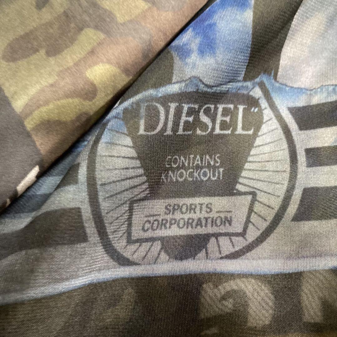 美品☆希少デザイン☆DIESEL ディーゼル　スカート　変形　総柄　膝下隠れます