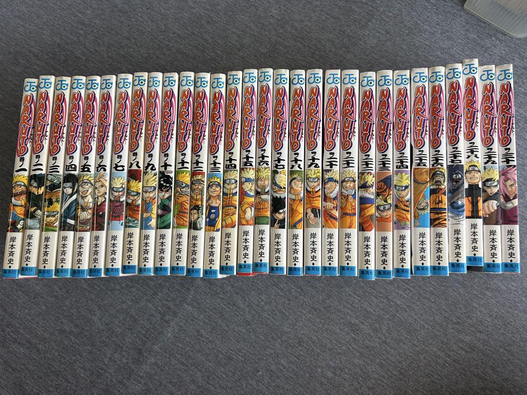 NARUTO1~72全巻+おまけ NARUTOナルト1〜72全巻セット おまけ付き - メルカリ