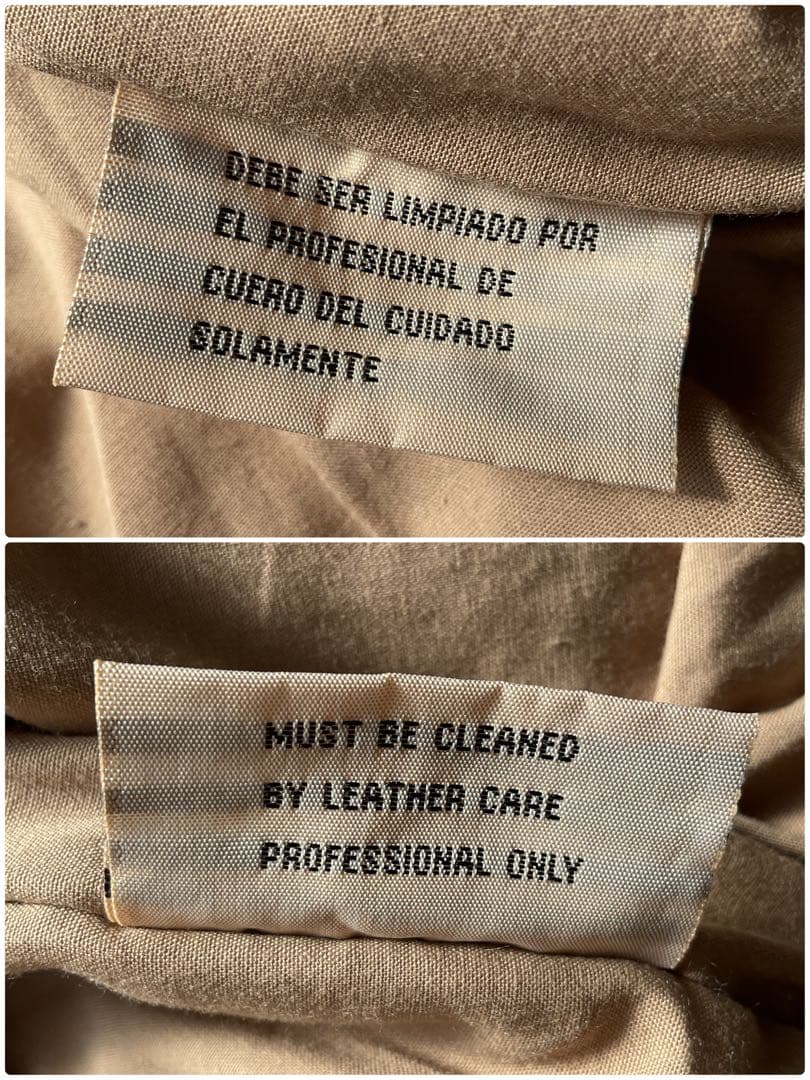 美品✨90's レザージャケット A-2 フライト ボア 2way ブラウン系 美品✨90's レザージャケット A-2 フライト ボア 2way ブラウン系