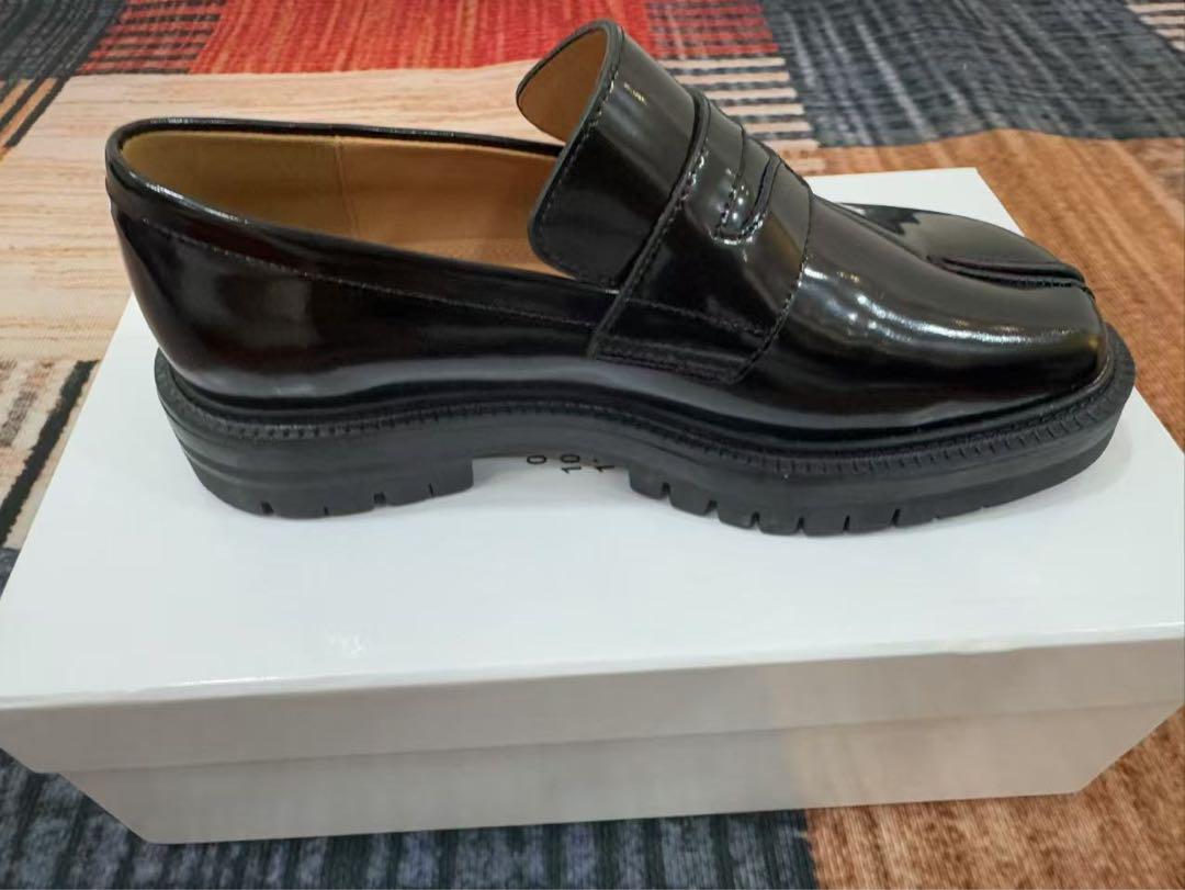 Maison Margiela ローファー タビ レザー シューズ 24.5