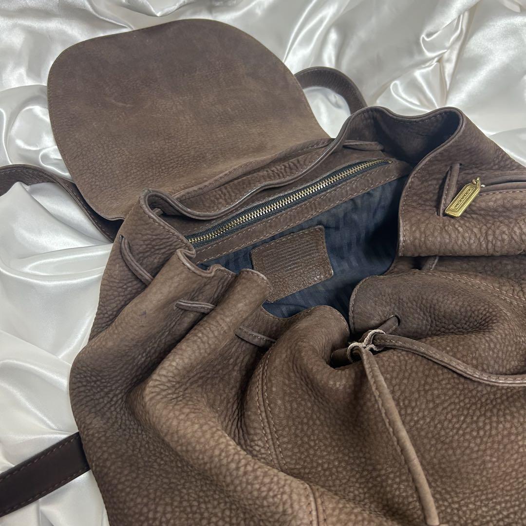 【オールドコーチ】coach バッグ　COACH リュック　4934 ブラウン