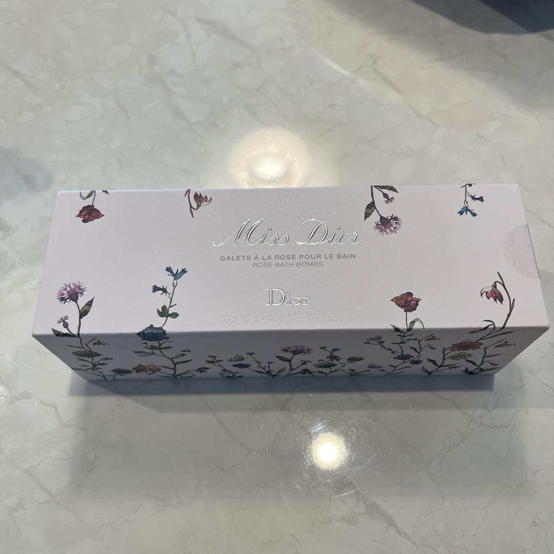 ミスディオール　ローズバスボム DIOR】 ミス ディオール ローズ バスボム・入浴剤(数量限定品