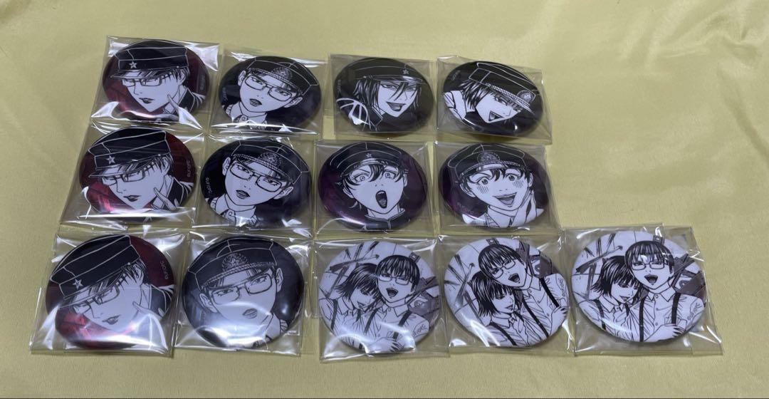 ライチ光クラブ ゼラ ジャイボ 雷蔵 缶バッジ ぼくらの光クラブ
