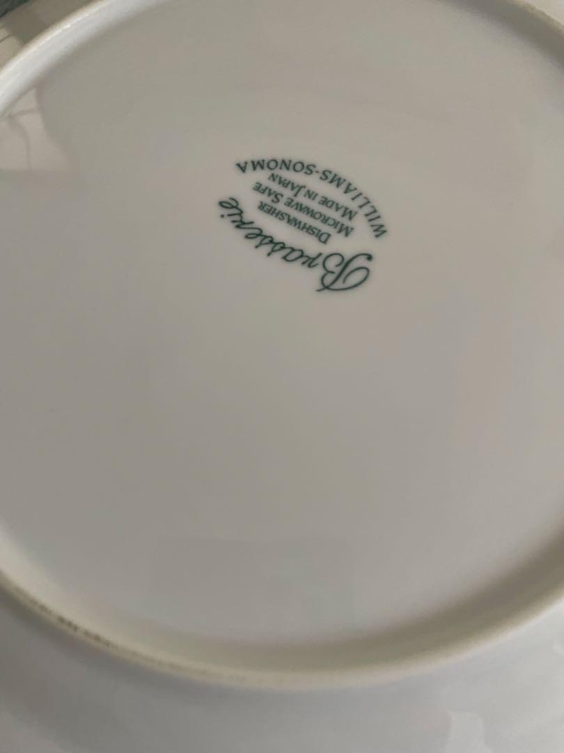 人気のクリスマスアイテムがいっぱい！ Williams Sonoma 28cm ブルーライン大皿5枚 食器