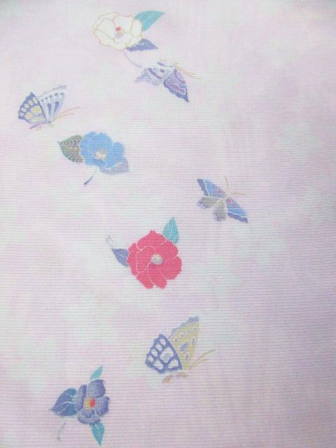 未着用！絽＊高級洗える素材＊ラグジュアリー＊夏物＊着物