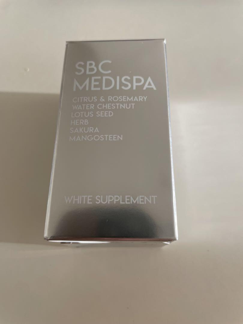 新品未開封】SBC MEDISPA ホワイトサプリメント 30粒 - メルカリ
