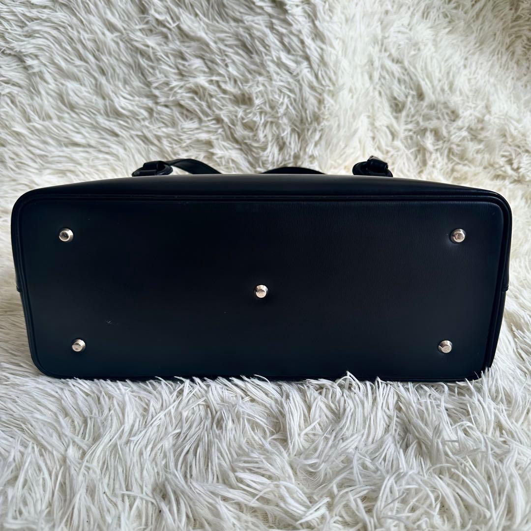 【美品】ハマノ 皮革工藝 レザー ハンドバッグ ソフィリア 廃盤品 ブラック 【美品】ハマノ 皮革工藝 レザー ハンドバッグ ソフィリア 廃盤品 ブラック