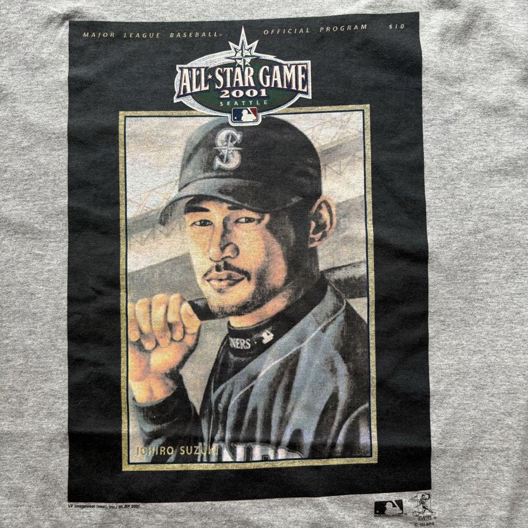激レア】 リースポーツ イチロー オールスターゲーム2001 ロンT