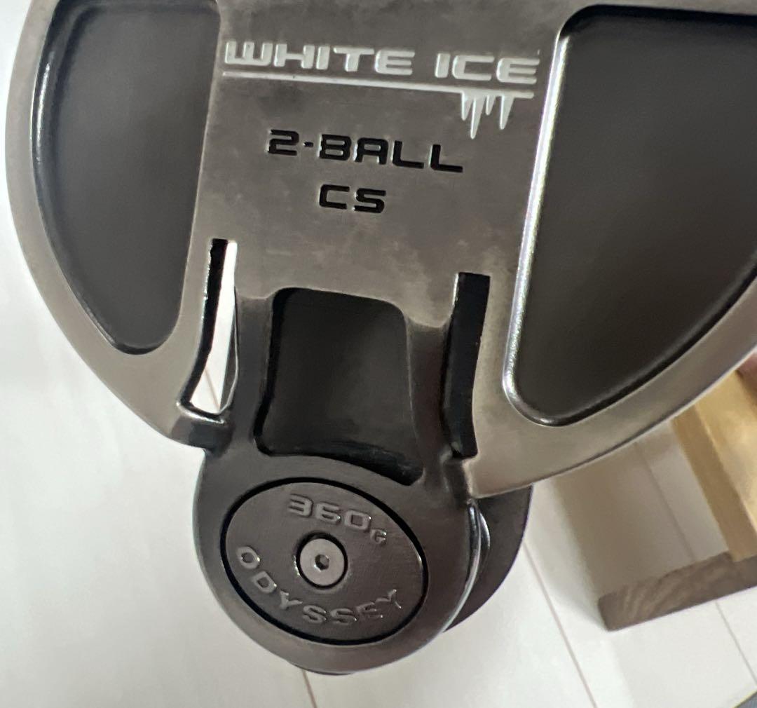 オデッセイ ホワイトアイス 2-BALL CS パター（グリップ新品）