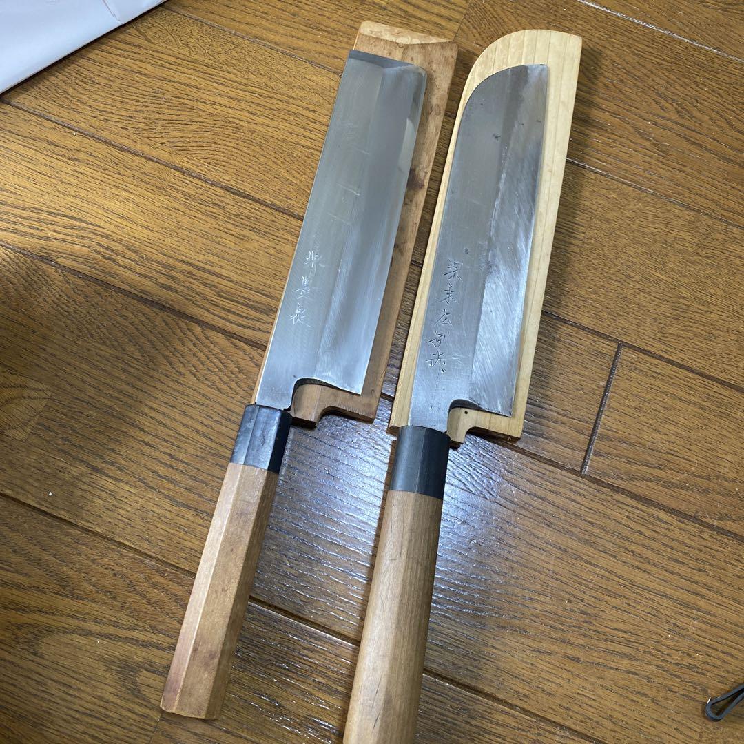薄刃包丁　2本セット