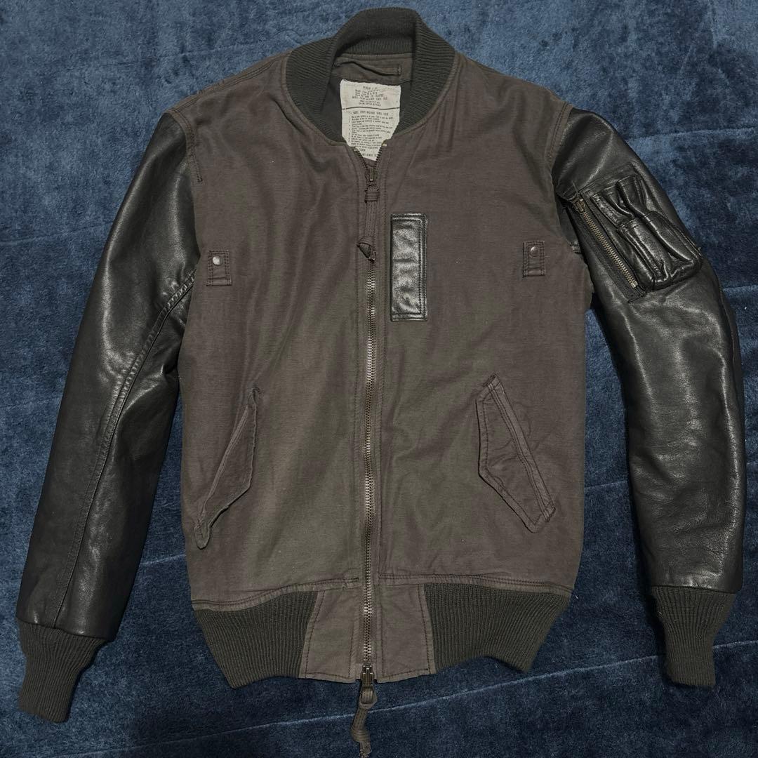 goa ゴートレザーMA-1 ジャケット