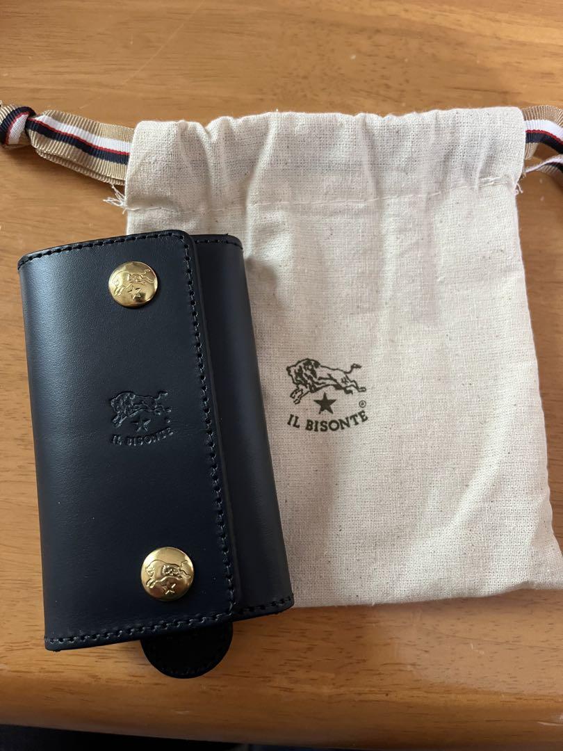 IL BISONTE イルビゾンテ　 6連　キーケース　ネイビー