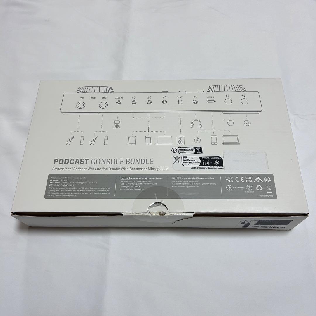 Donner オーディオインターフェース マイクセット オーディオミキサー