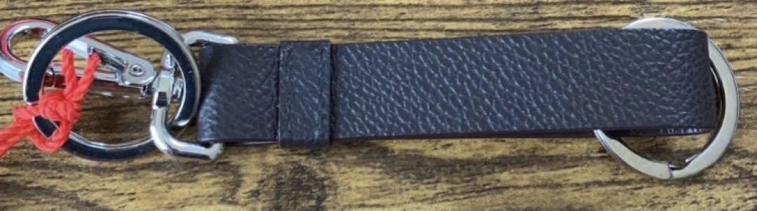 【新品未使用】DIESEL　キーリング　キーホルダー　ブラウン　布袋付き